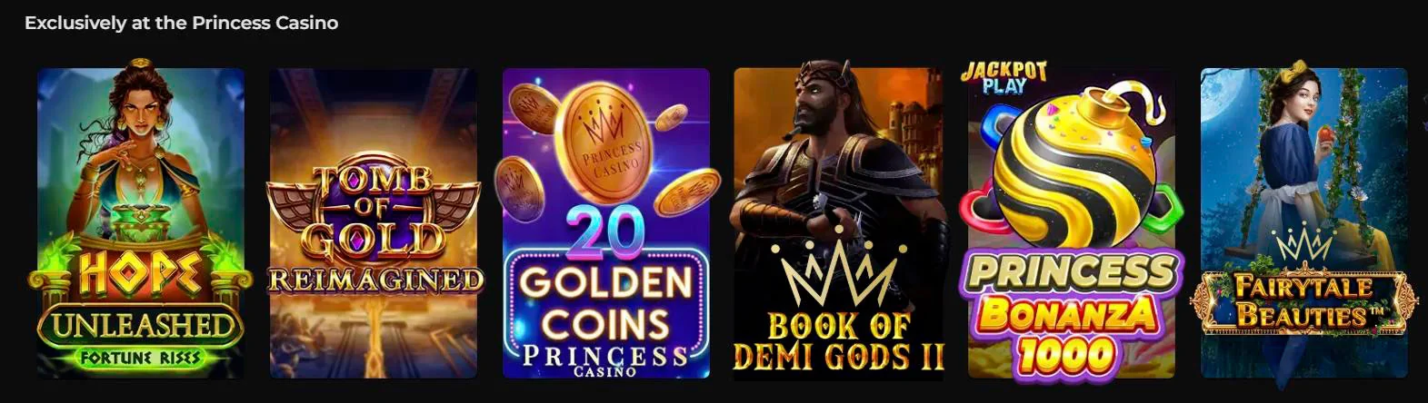 jocuri exclusive princesscasino